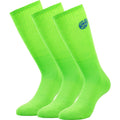 Matayo Crew Tech Calcetines Deporte Pack De 3 Hombres-Verde Neón,Azul