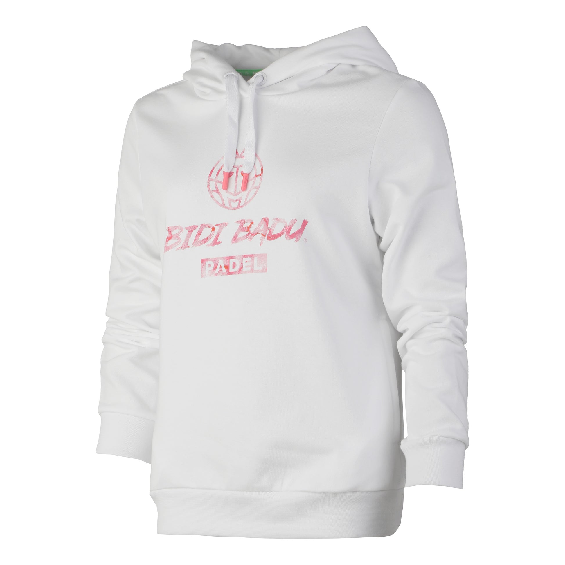 BIDI BADU Rebiya Lifestyle Sudadera Con Capucha Mujeres-Blanco,Rosa