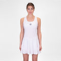 Crew Vestido Mujeres-Blanco