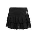 Crew Pleated Falda Mujeres-Negro