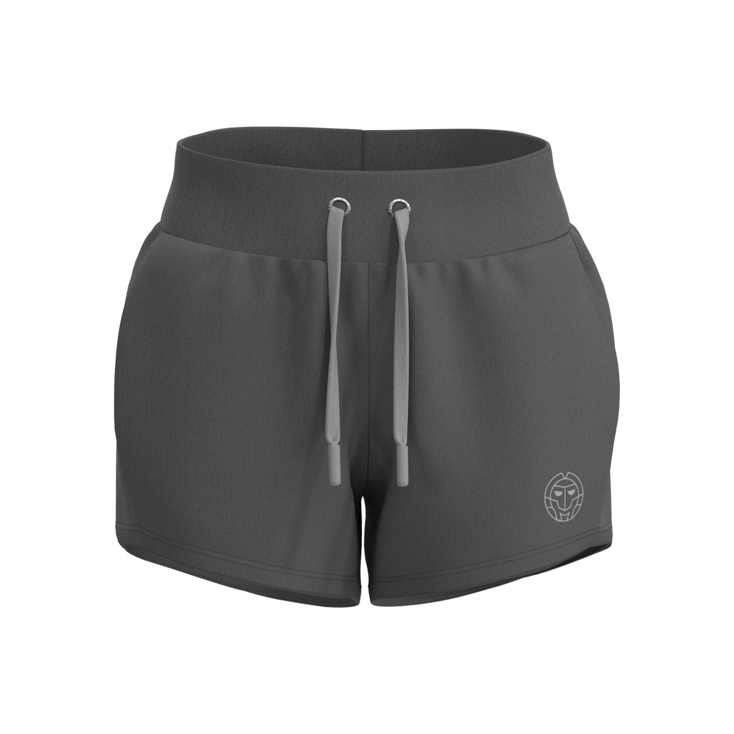 BIDI BADU Chill Shorts Mujeres-Gris Oscuro