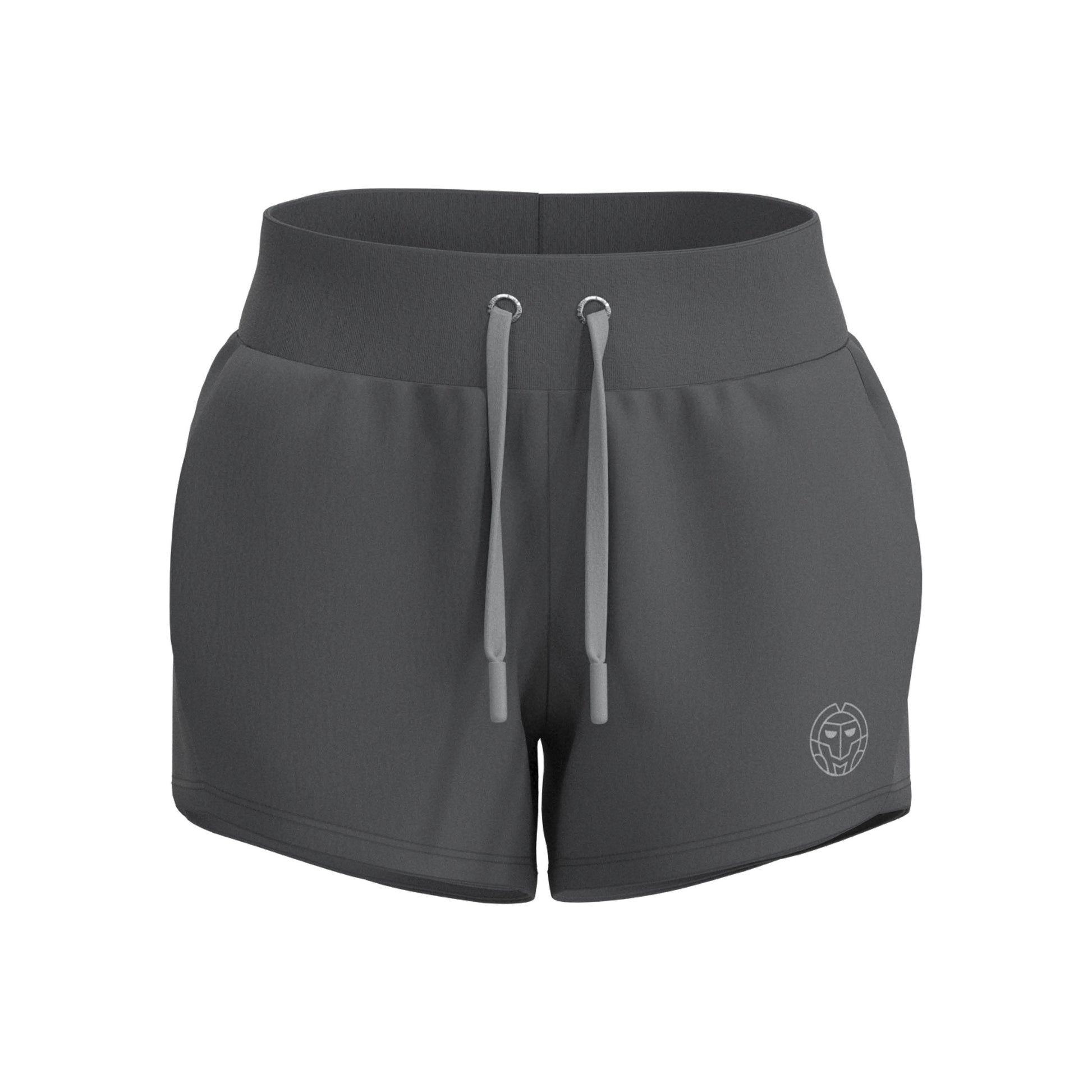 BIDI BADU Chill Shorts Mujeres-Gris Oscuro