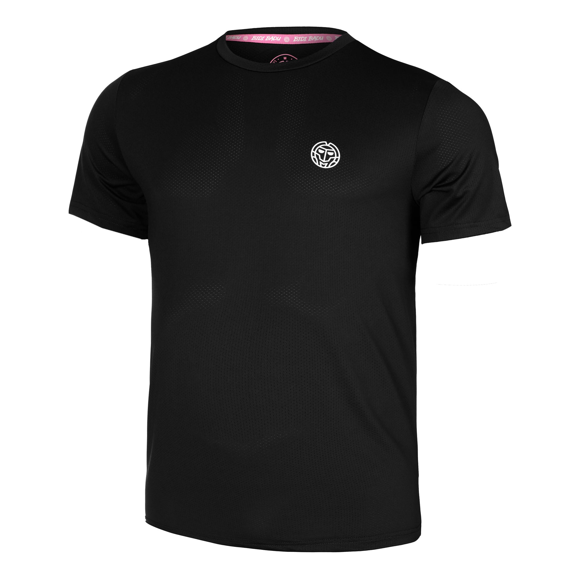 BIDI BADU Crew Camiseta De Manga Corta Hombres-Negro