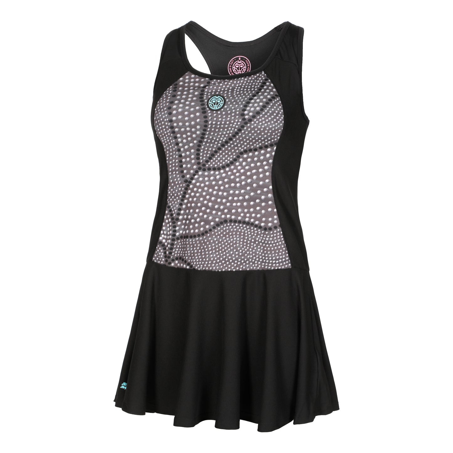 BIDI BADU Crew Vestido Mujeres - negro, blanco