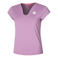 Spike V-Neck Camiseta De Manga Corta Mujeres-Lila