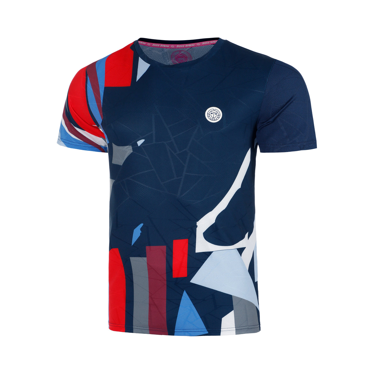 BIDI BADU New York 2024 Junior Camiseta de manga corta Chicos - azul oscuro, multicolor