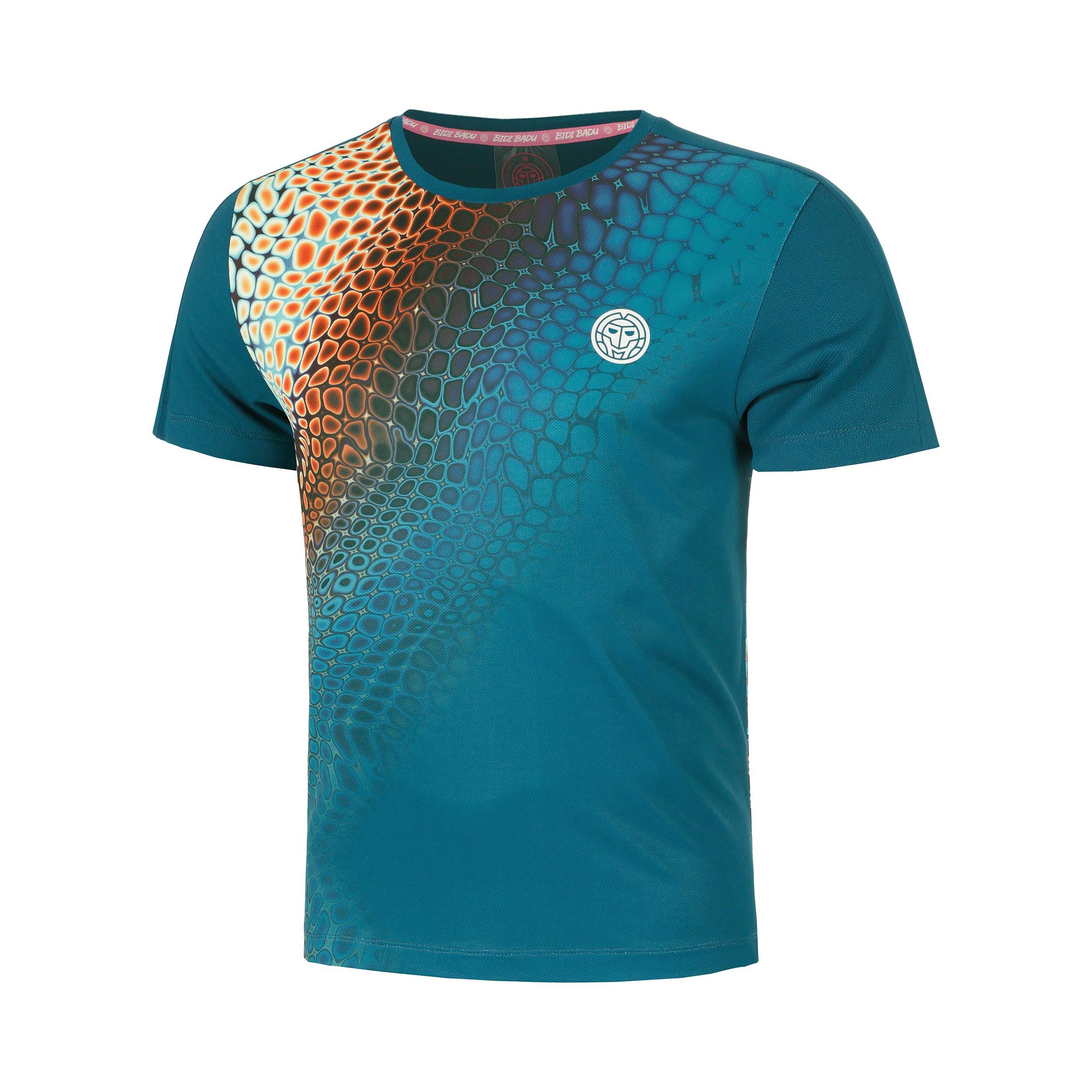BIDI BADU Komodo Camiseta De Manga Corta Chicos-Color Petróleo