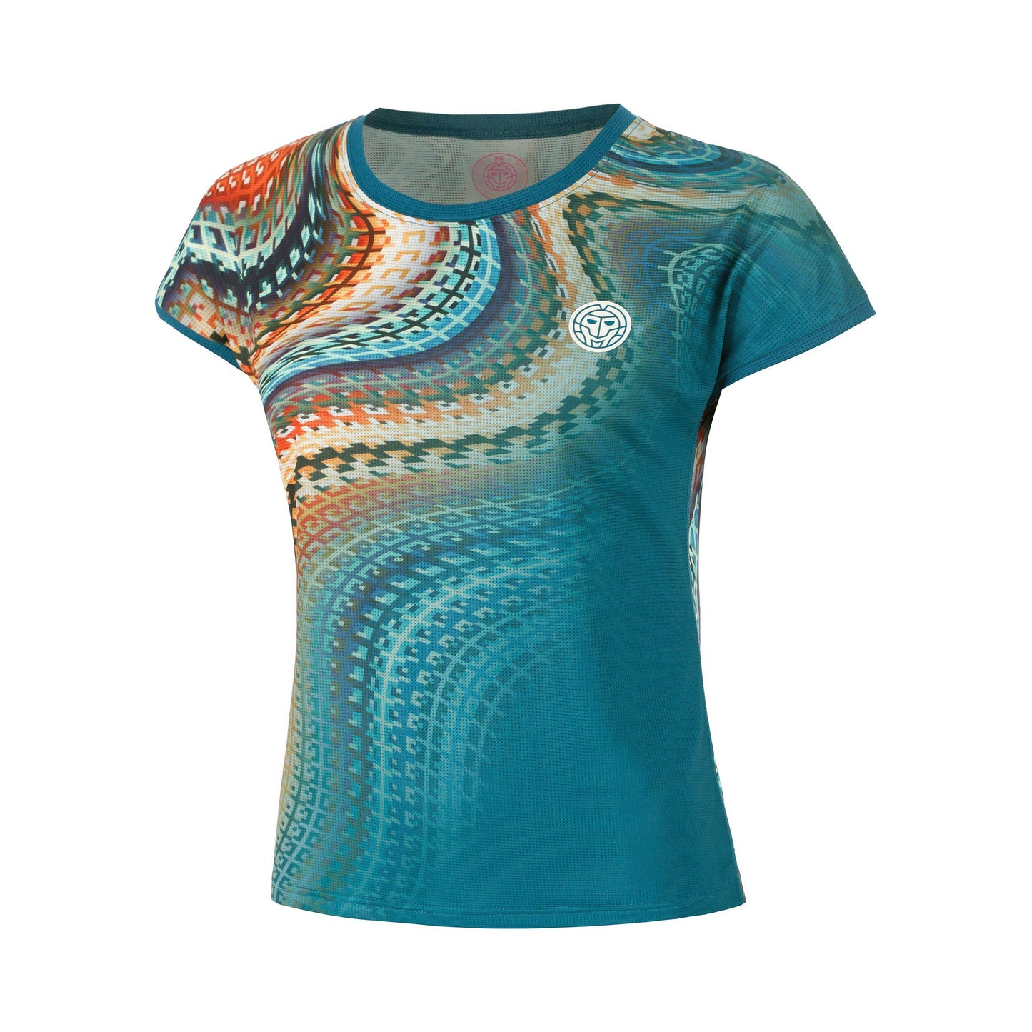 BIDI BADU Komodo Camiseta De Manga Corta Chicas-Color Petróleo