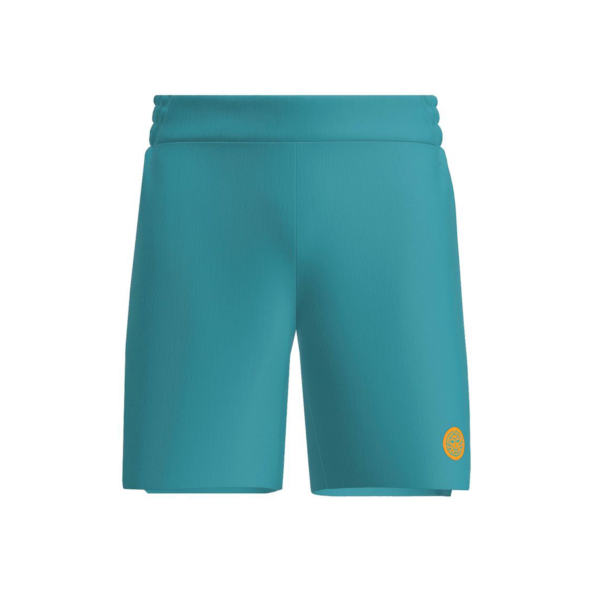 BIDI BADU Melbourne 2025 7inch Shorts Hombres-Color Petróleo,Naranja