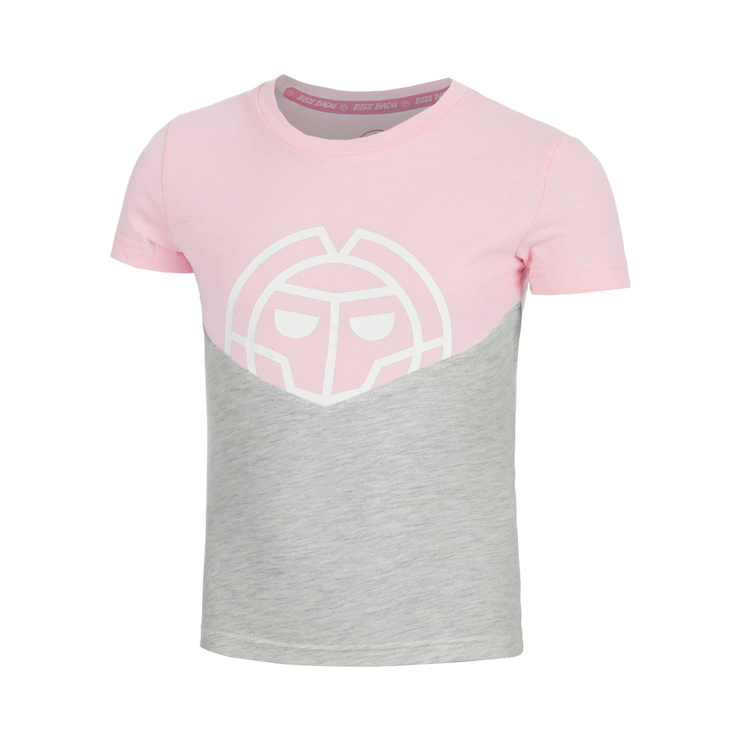 BIDI BADU Mandisa Lifestyle Camiseta de manga corta Chicas - rosa, gris claro