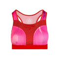 Singa Tech Sujetador Deportivo Mujeres-Rojo,Rosa