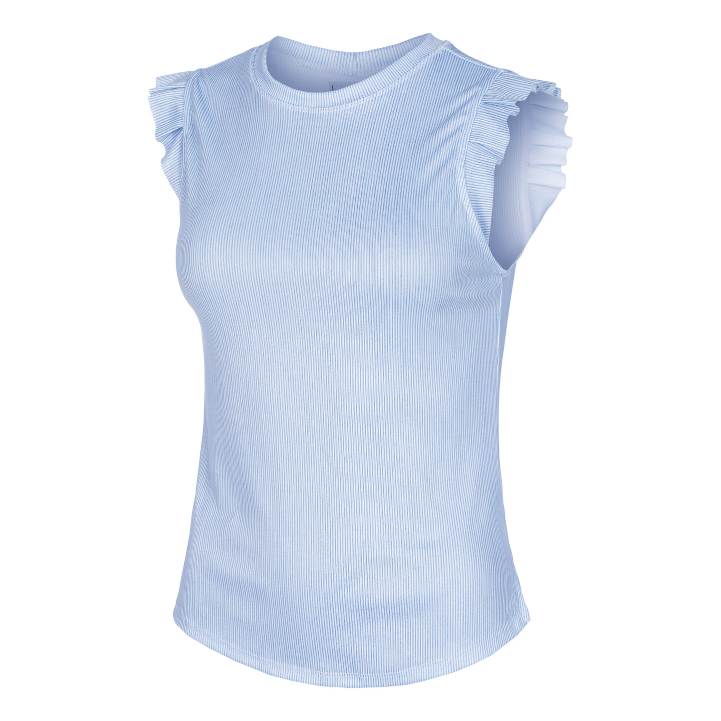 Lucky in Love Snake Rattle N'Roll Bring It On Rib Camiseta de tirantes Mujeres - azul claro,