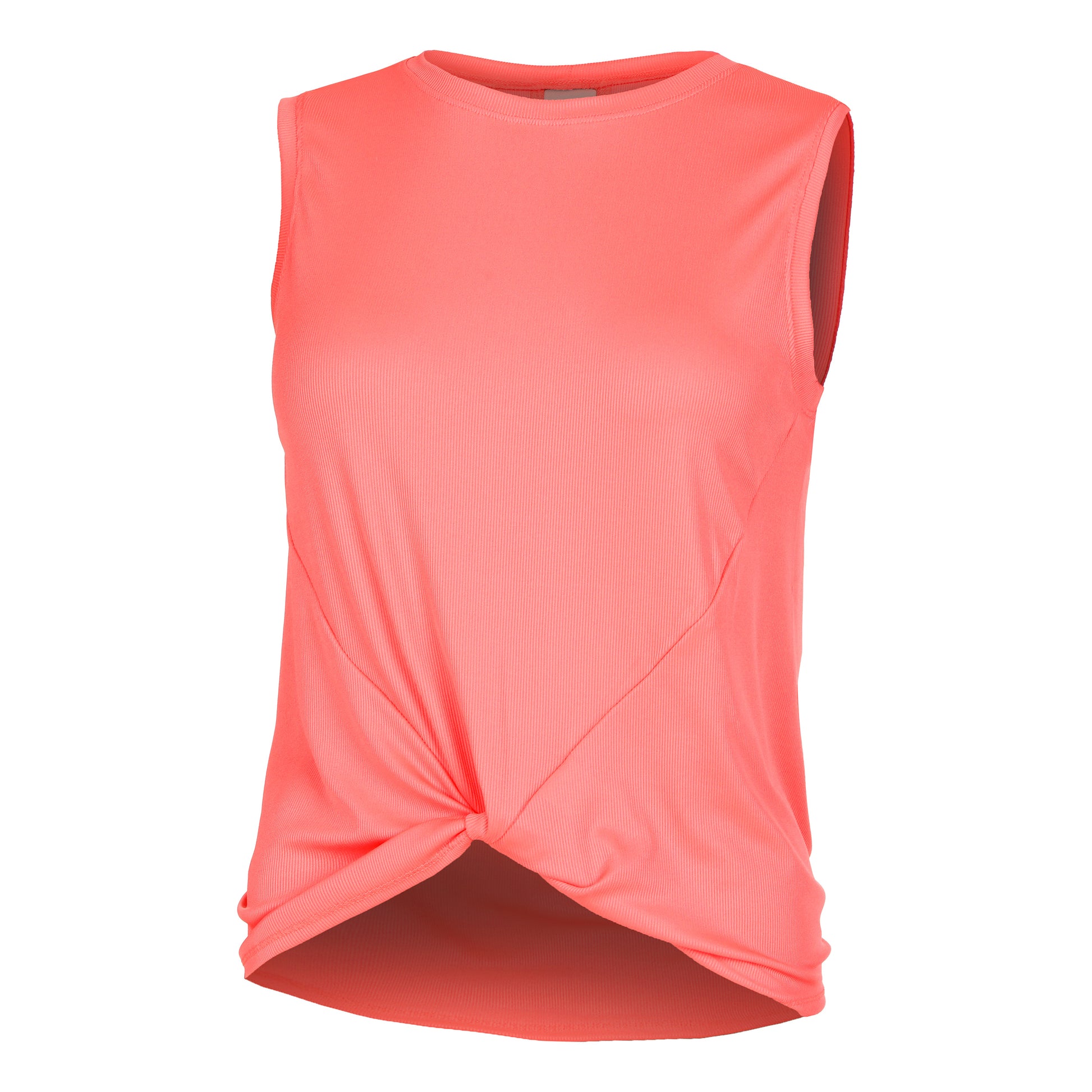 Lucky in Love Snake Rattle N'Roll Twist Front Camiseta de tirantes Mujeres - coral,