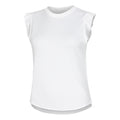 Bring It On Rib Camiseta De Tirantes Mujeres-Blanco