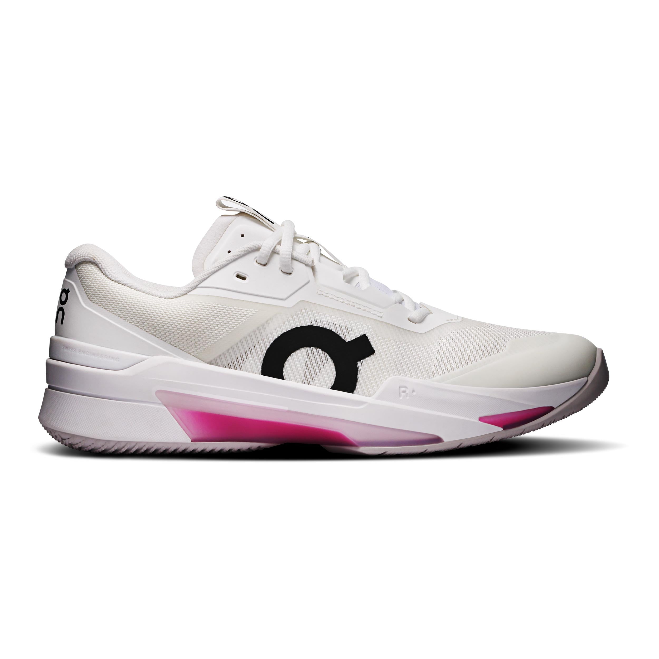 On THE ROGER Pro Fire Zapatilla todas las superficies Hombres - blanco, rosa