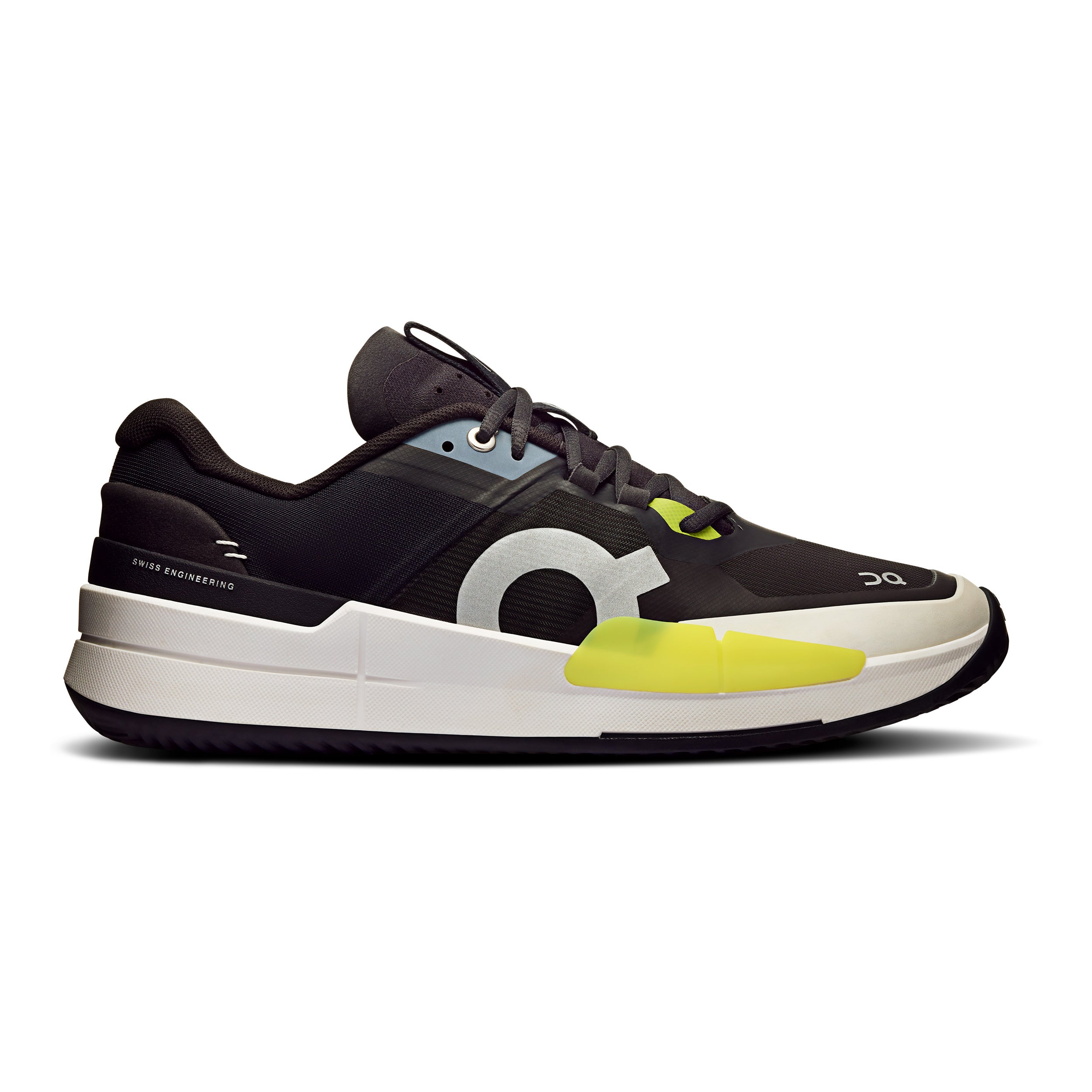 On The Roger Pro 2 Zapatilla Tierra Batida Hombres-Negro,Amarillo