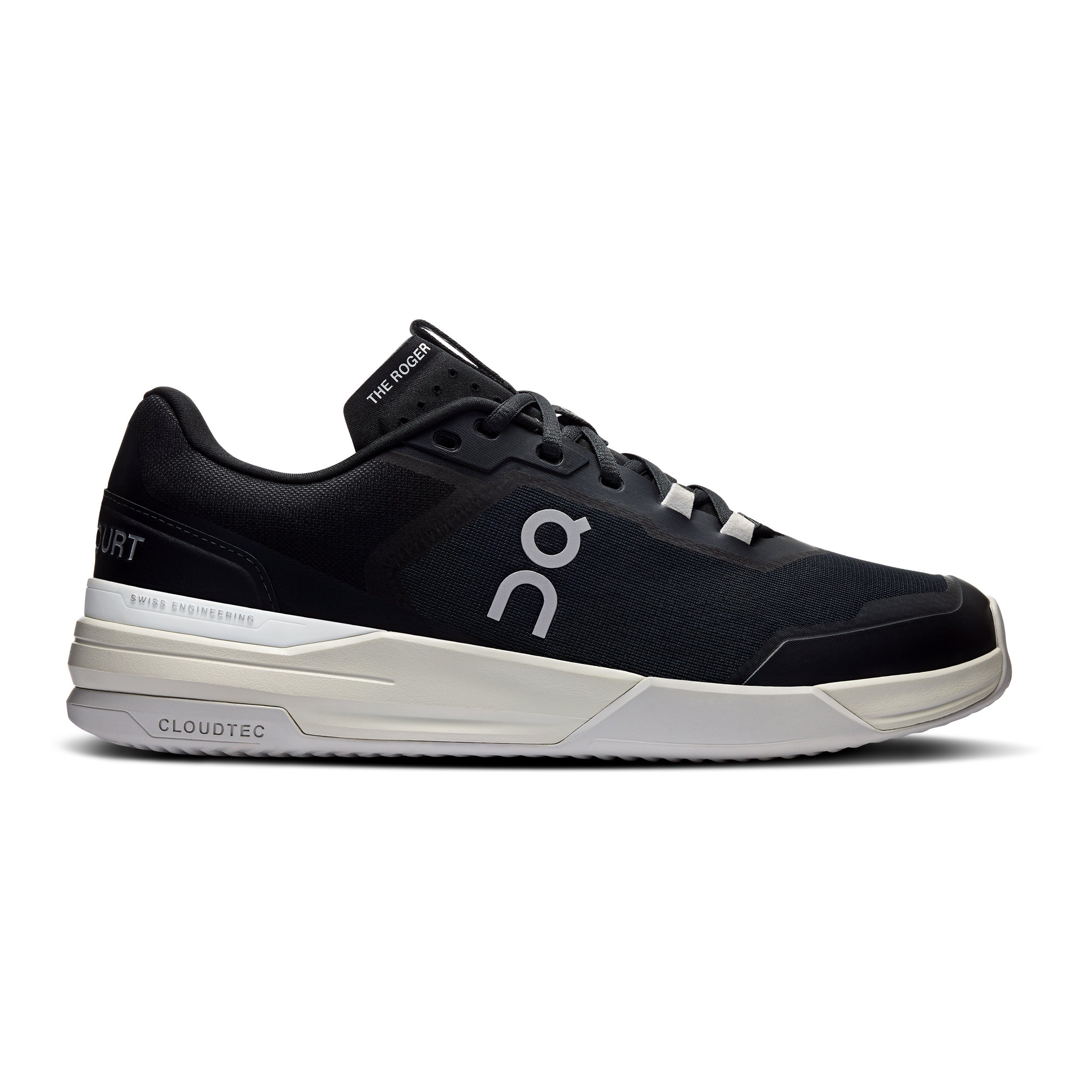 On The Roger Advantage Pro Zapatilla Tierra Batida Hombres-Negro
