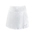Minimal High Waist Falda Mujeres-Blanco,Plateado