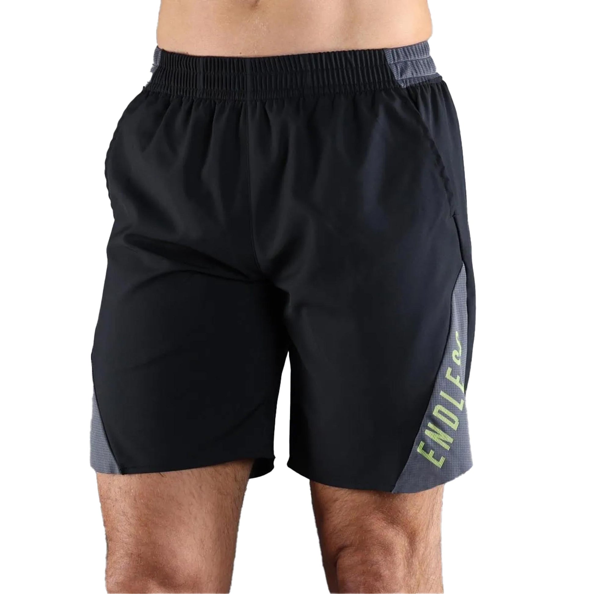 Endless Phoenix Shorts Hombres - negro, amarillo