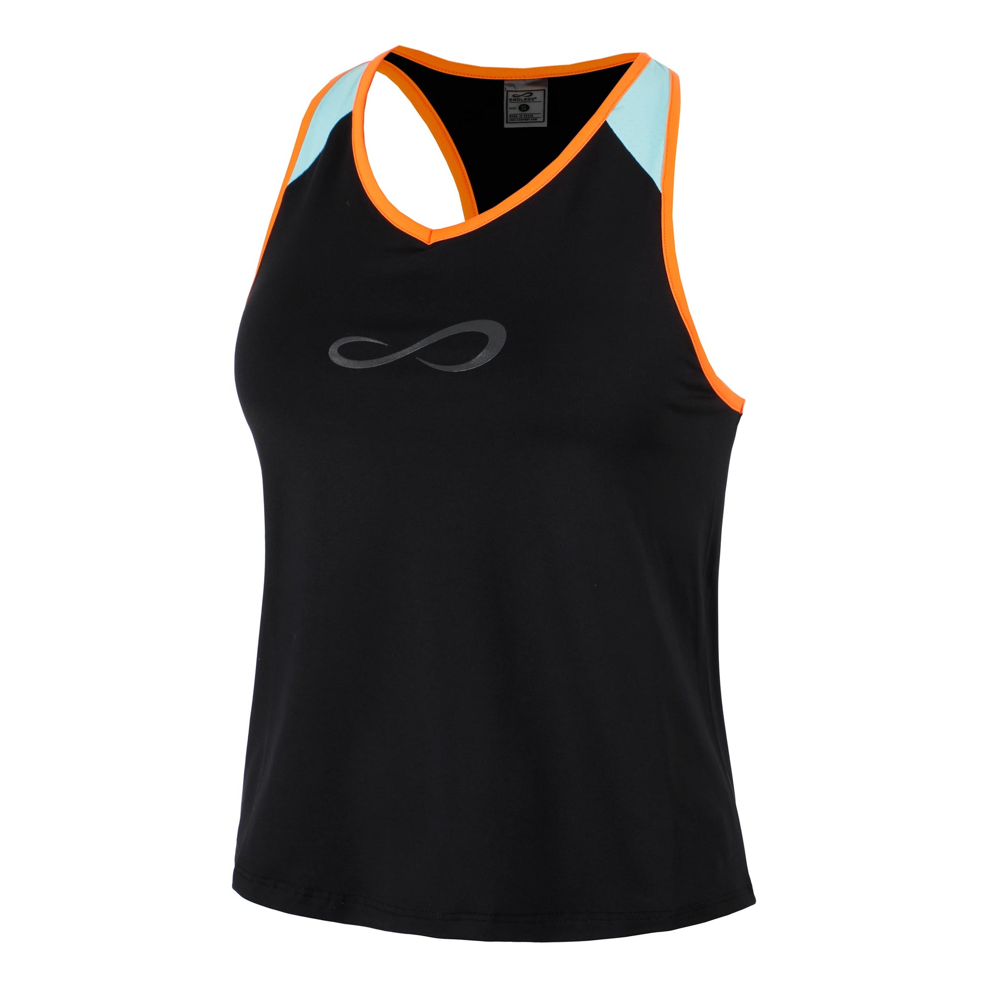 Endless Speed V Camiseta De Tirantes Mujeres-Negro,Azul