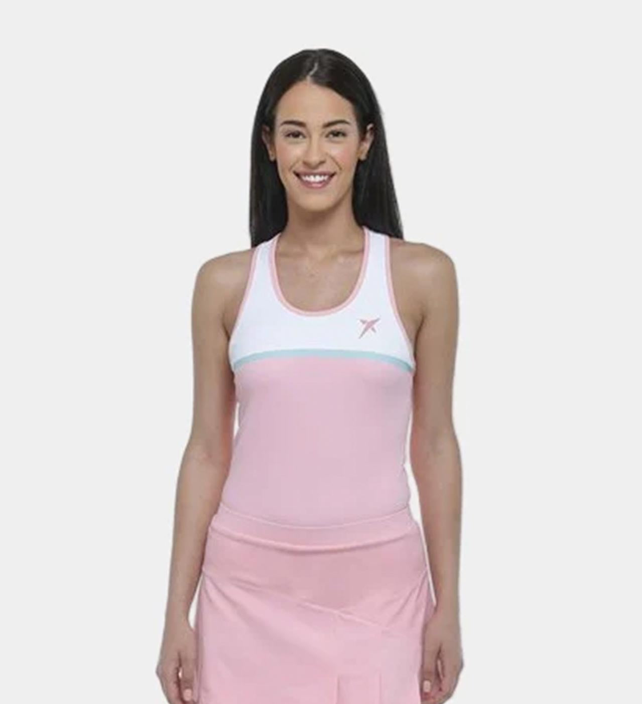 Drop Shot Fenicia Camiseta de tirantes Mujeres - rosa