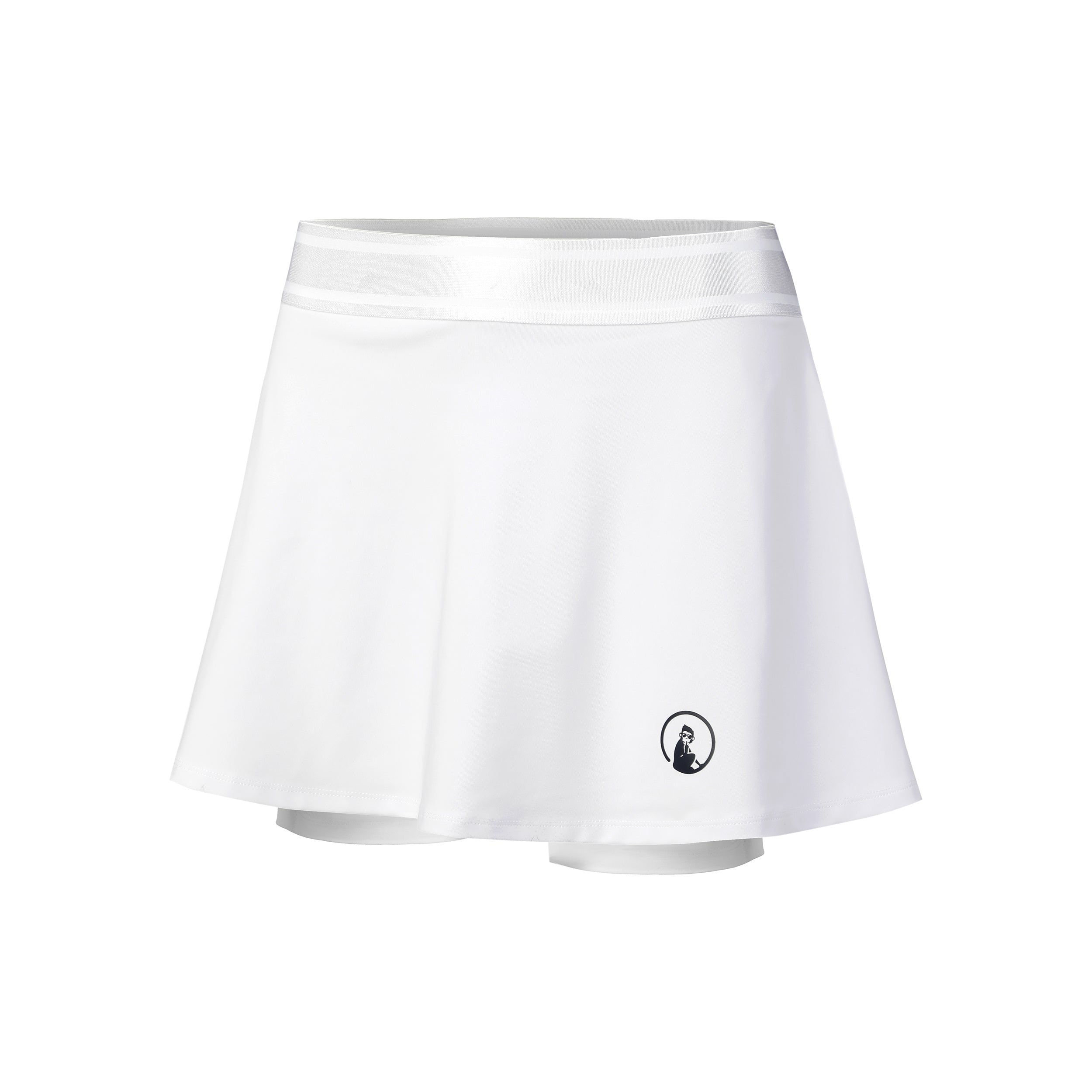 Quiet Please Bounce Falda Mujeres - blanco,