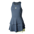 Flounce Vestido Mujeres - azul,