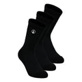 Performance Long Calcetines De Tenis Pack De 3-Negro