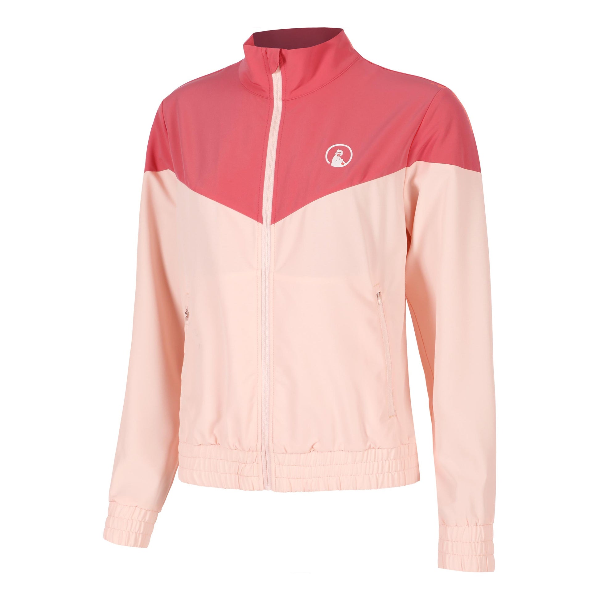 Quiet Please Endlessly Chip Chaqueta De Entrenamiento Mujeres-Rosa,Coral