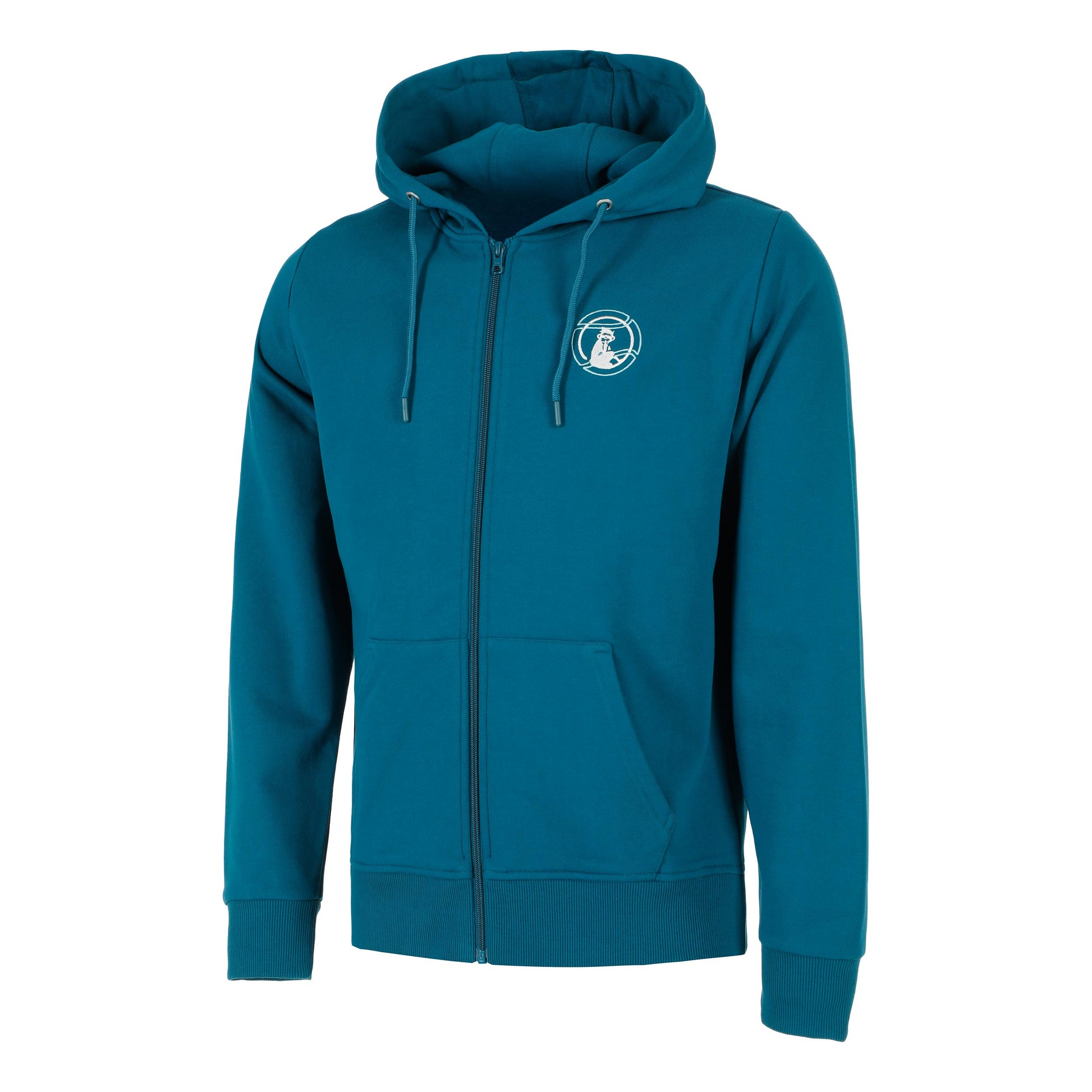 Quiet Please Create Bracket Zip Sudadera Con Cremallera Hombres-Color Petróleo,Multicolor
