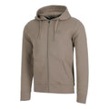 Tonal Core Zip Sudadera con cremallera Hombres - gris, marrón