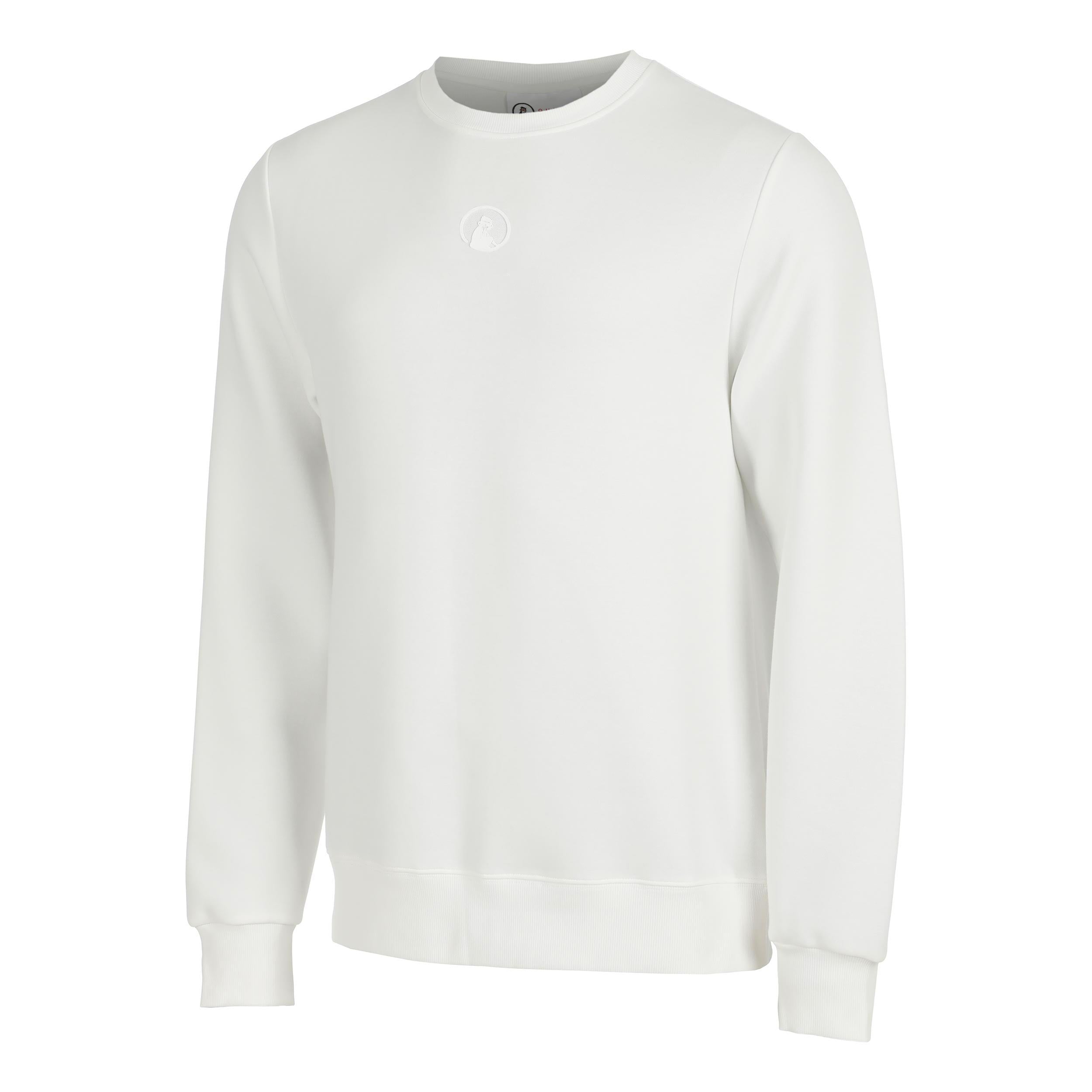 Quiet Please Tonal Core Sudadera Hombres-crema