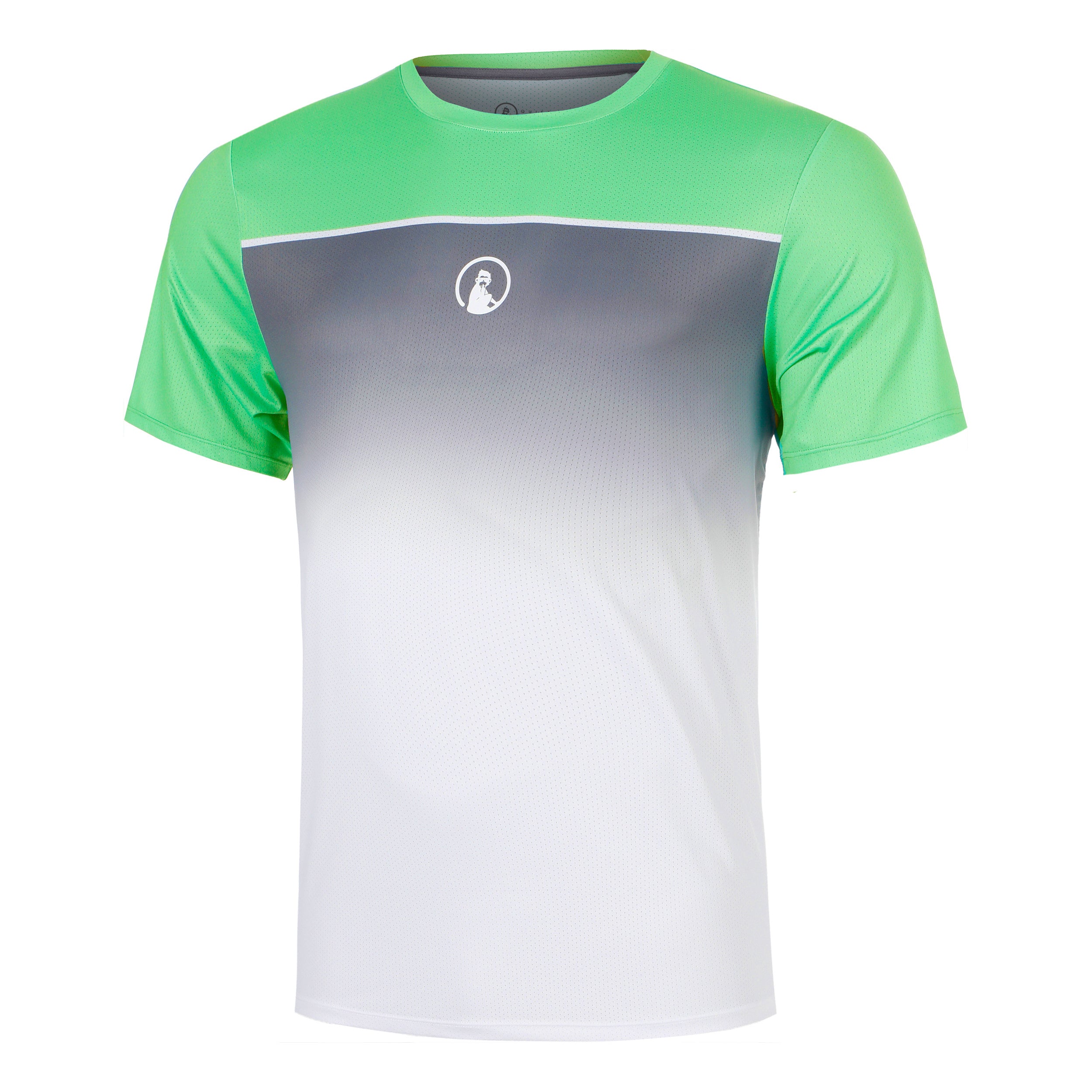 Quiet Please Joy Receiver Faded Camiseta de manga corta Hombres - verde, blanco