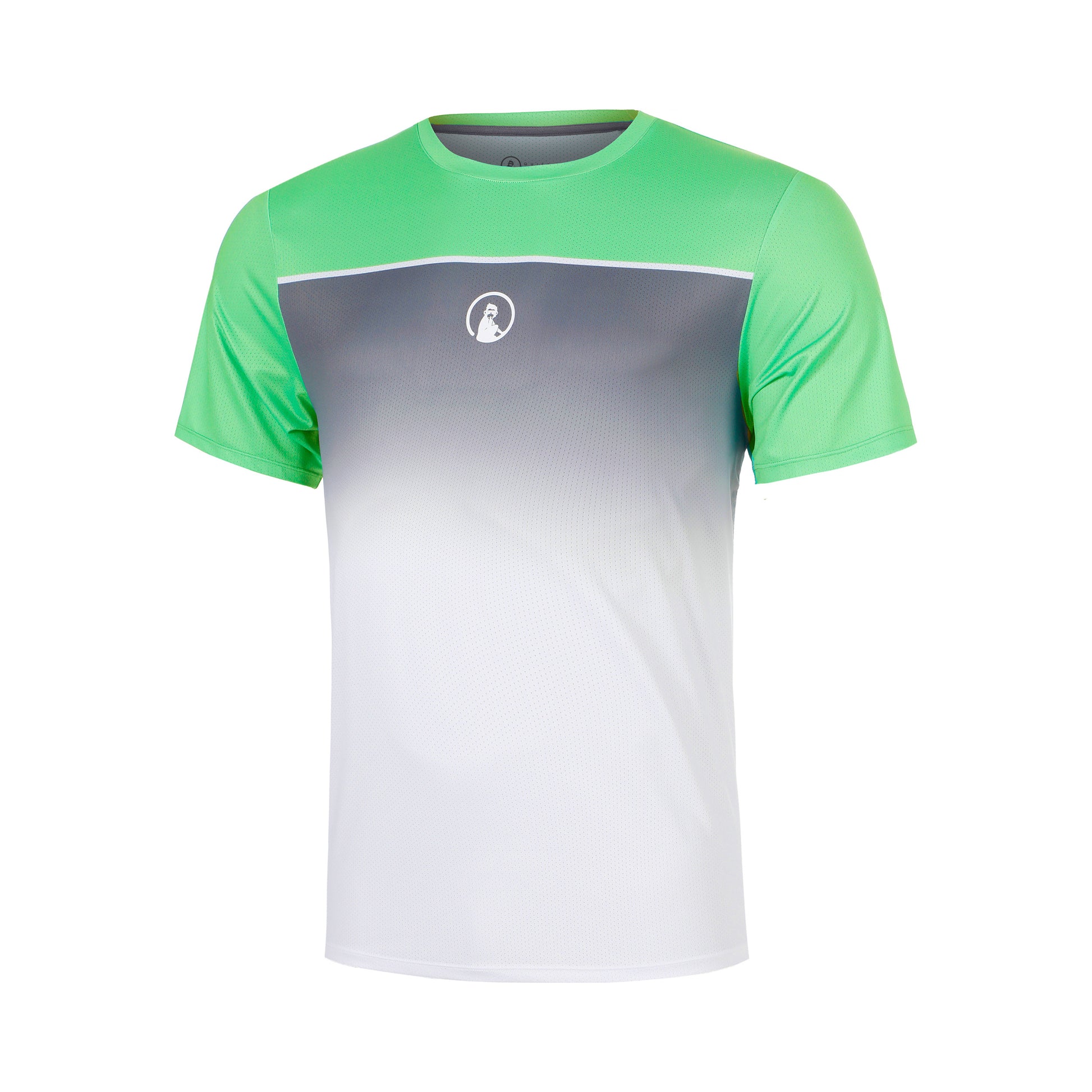 Quiet Please Joy Receiver Faded Camiseta de manga corta Chicos - verde, blanco