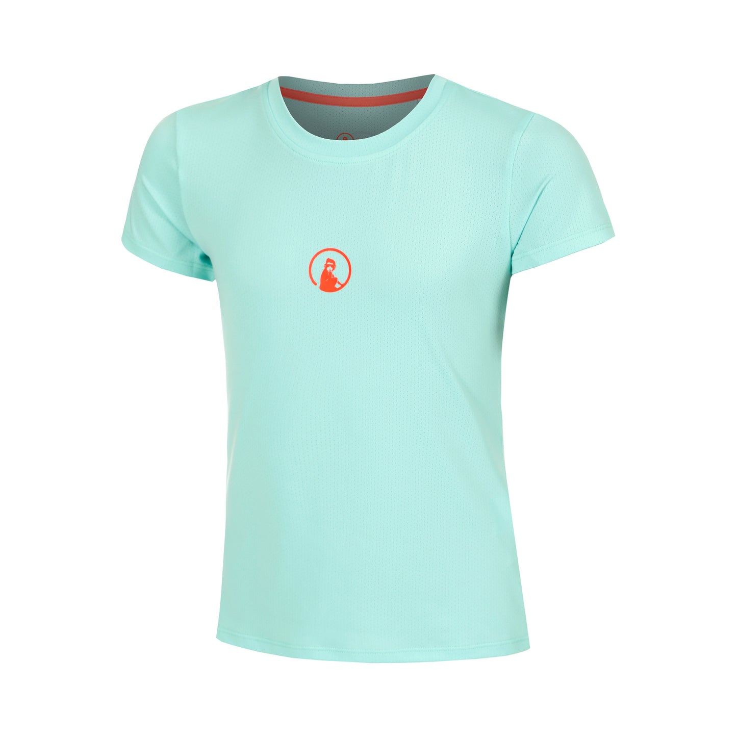Quiet Please Wild Retriever Camiseta De Manga Corta Chicas-Turquesa,Rojo