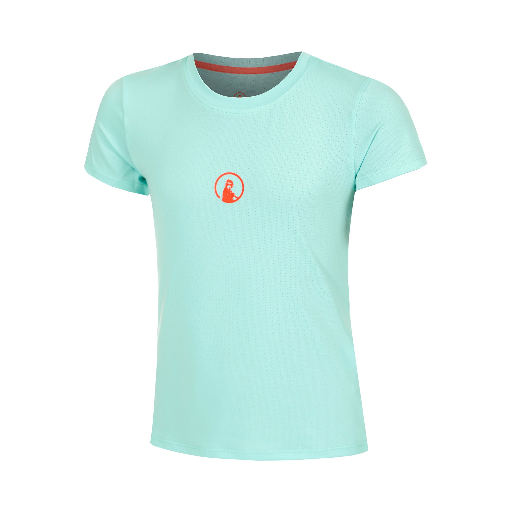 Quiet Please Wild Retriever Camiseta De Manga Corta Chicas-Turquesa,Rojo