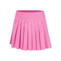 Love Pleated Falda Mujeres - rosa, blanco