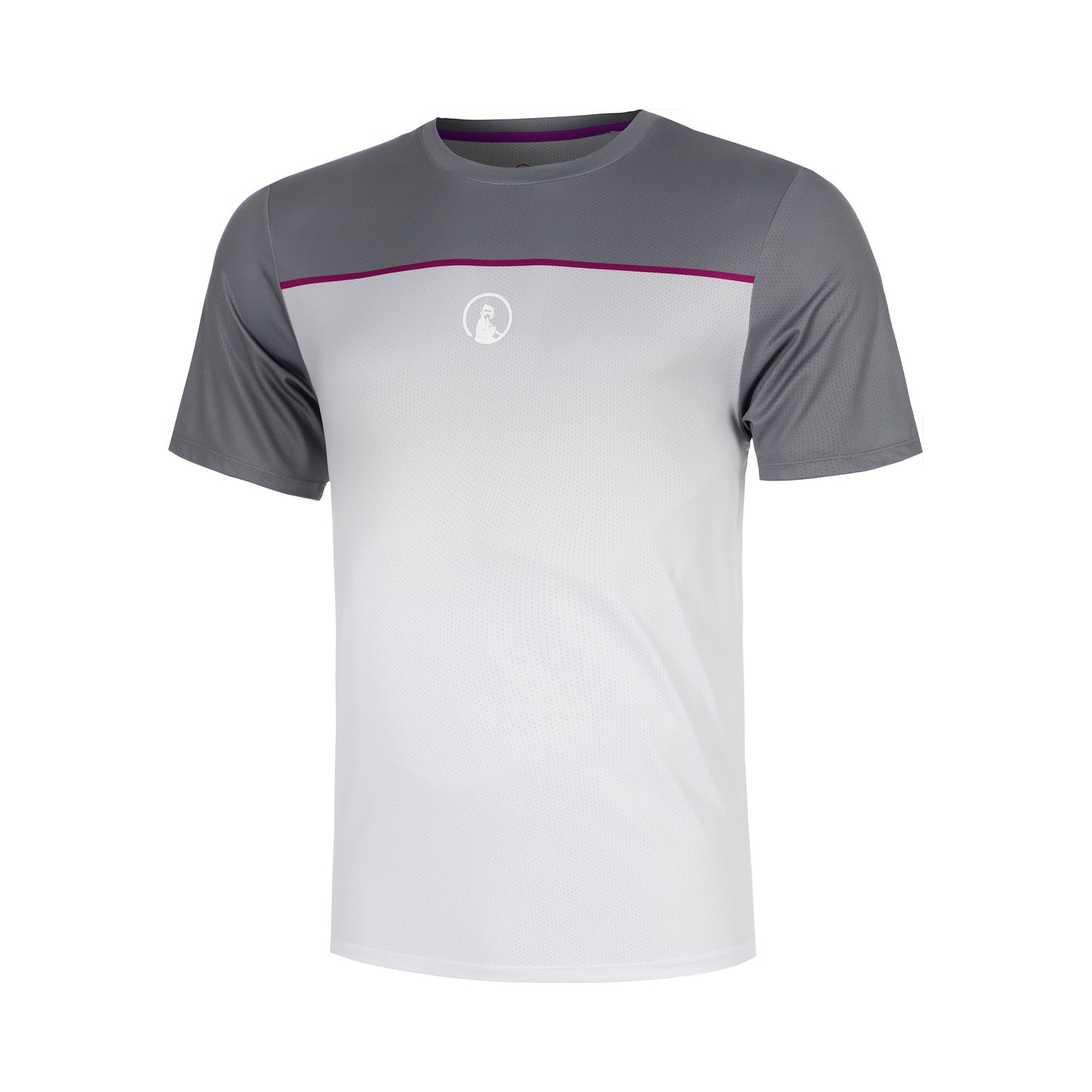 Quiet Please Receiver Faded Camiseta de manga corta Chicos - gris, blanco