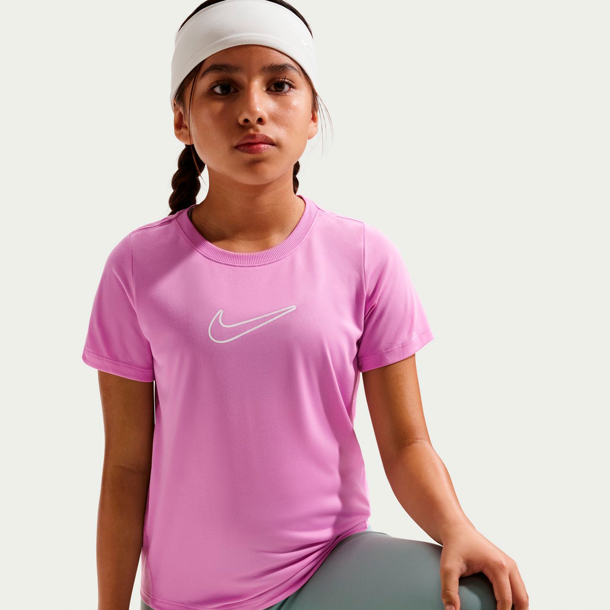 Nike Dri-FIT One Camiseta de manga corta Niños-morado