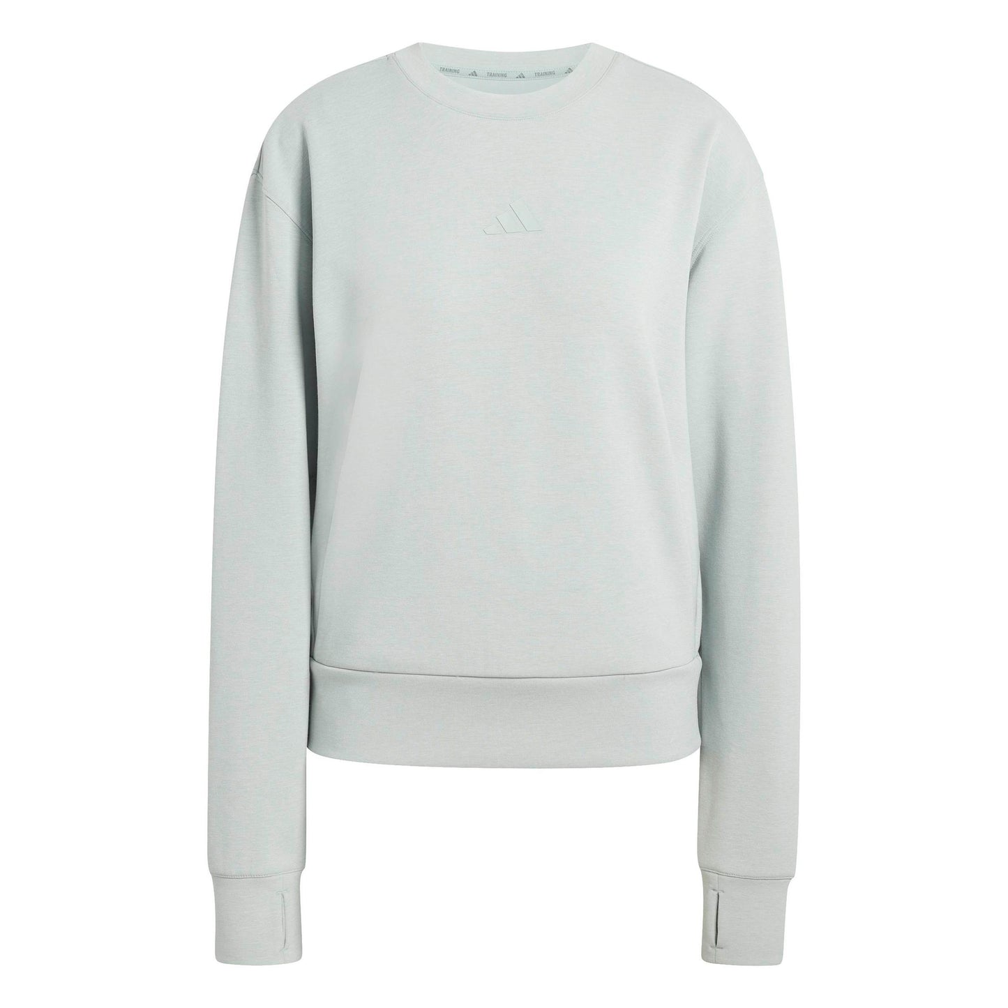 adidas D4T Knit Crew Sudadera Mujeres-salvia