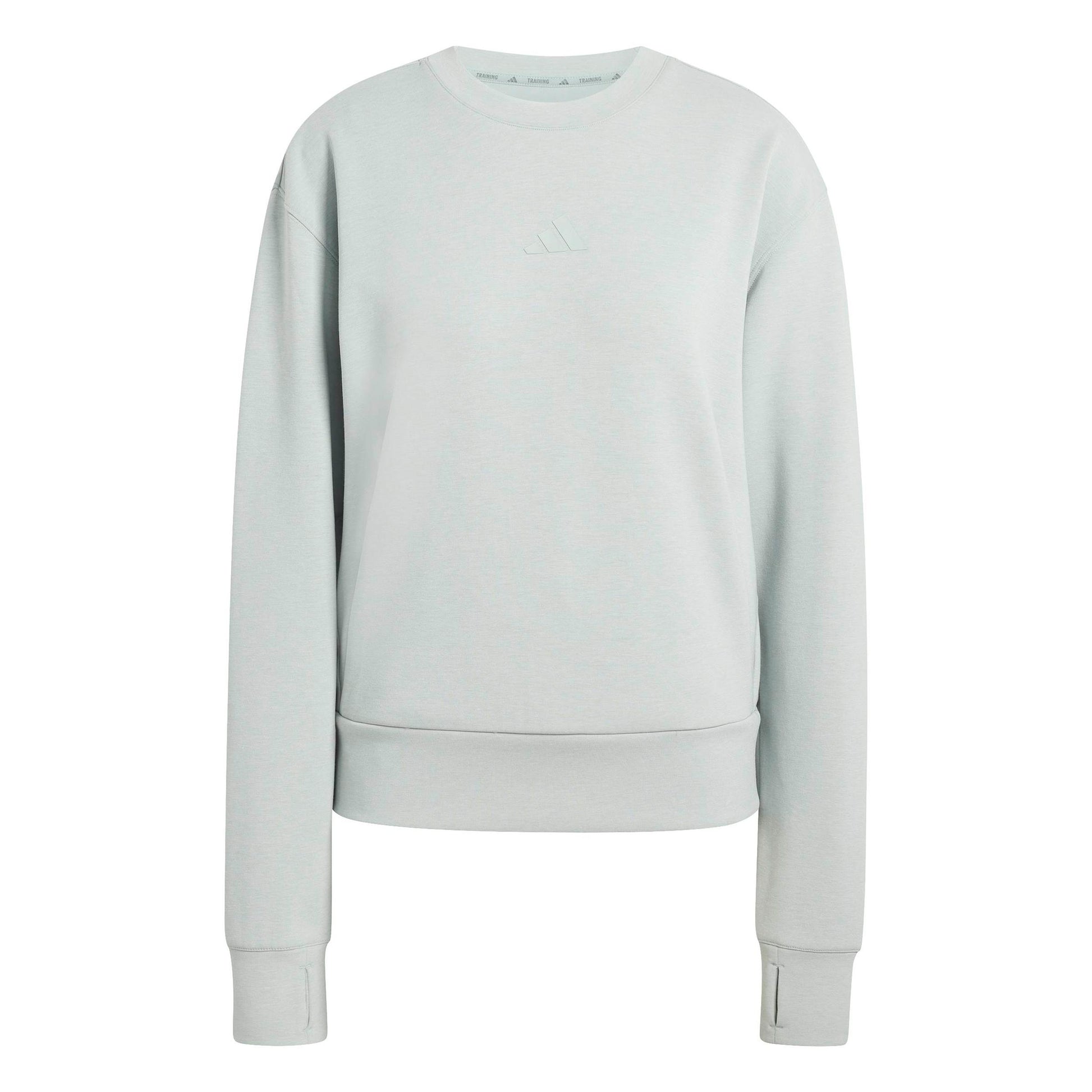 adidas D4T Knit Crew Sudadera Mujeres-salvia
