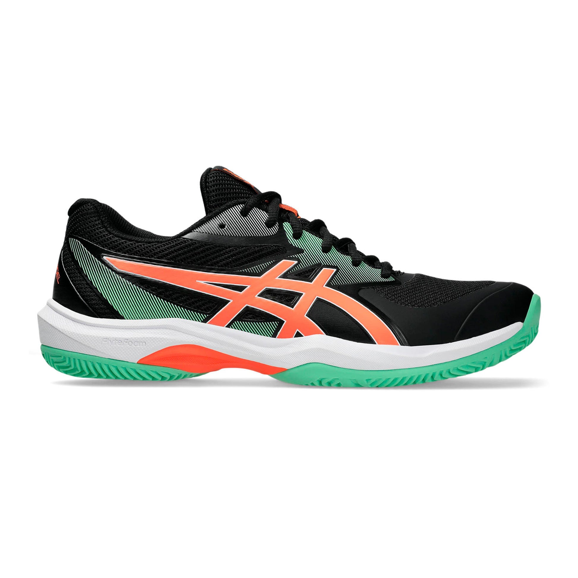 ASICS Game FF Zapatilla de pádel Hombres - negro, coral