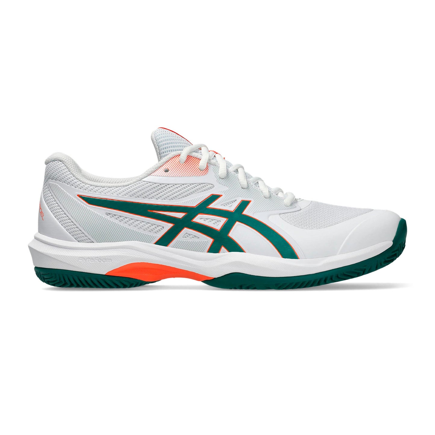ASICS Game FF Zapatilla de pádel Hombres - blanco, verde oscuro