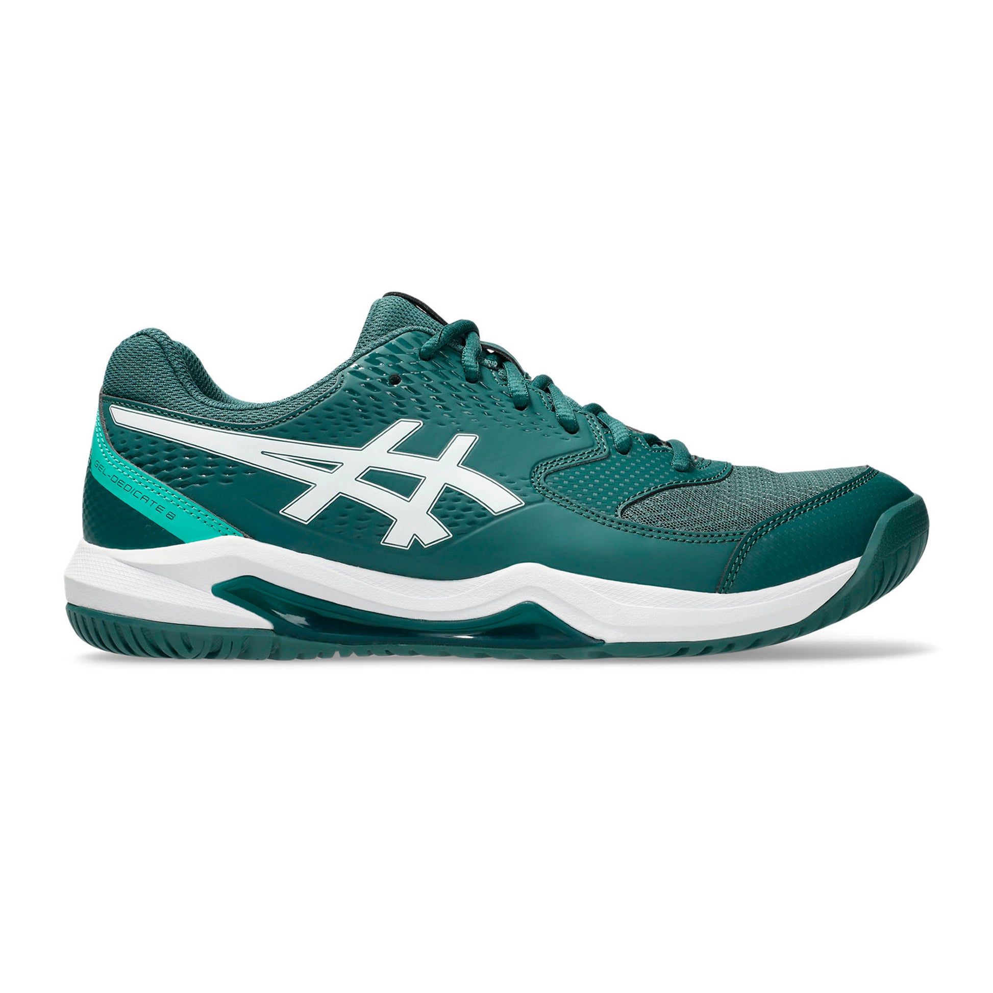 ASICS Gel-Dedicate 8 Zapatilla todas las superficies Hombres - color petróleo, turquesa