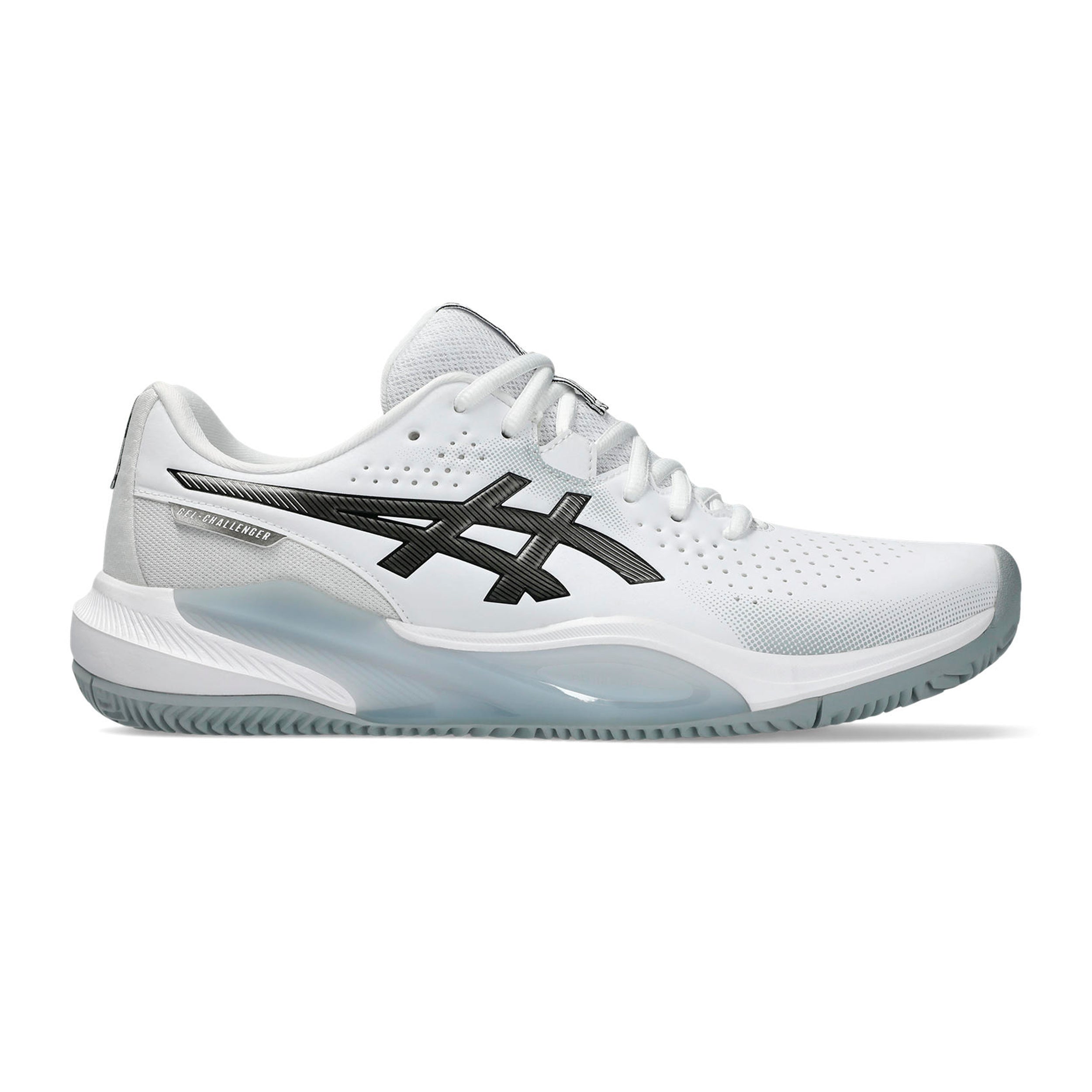 ASICS Gel-Challenger 15 Zapatilla tierra batida Hombres - blanco, gris oscuro