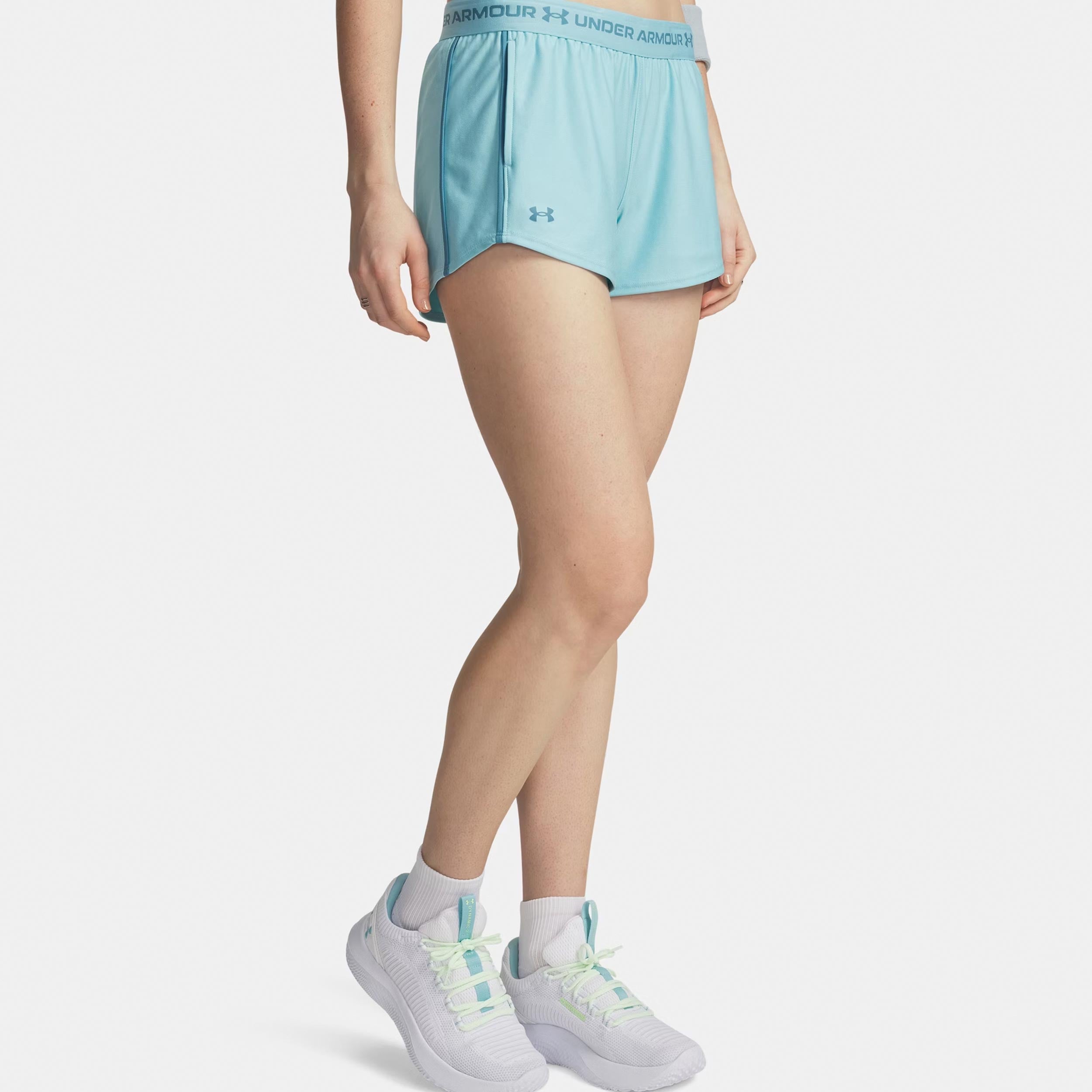 Under Armour Tech Play Up Shorts Mujeres-azul, azul