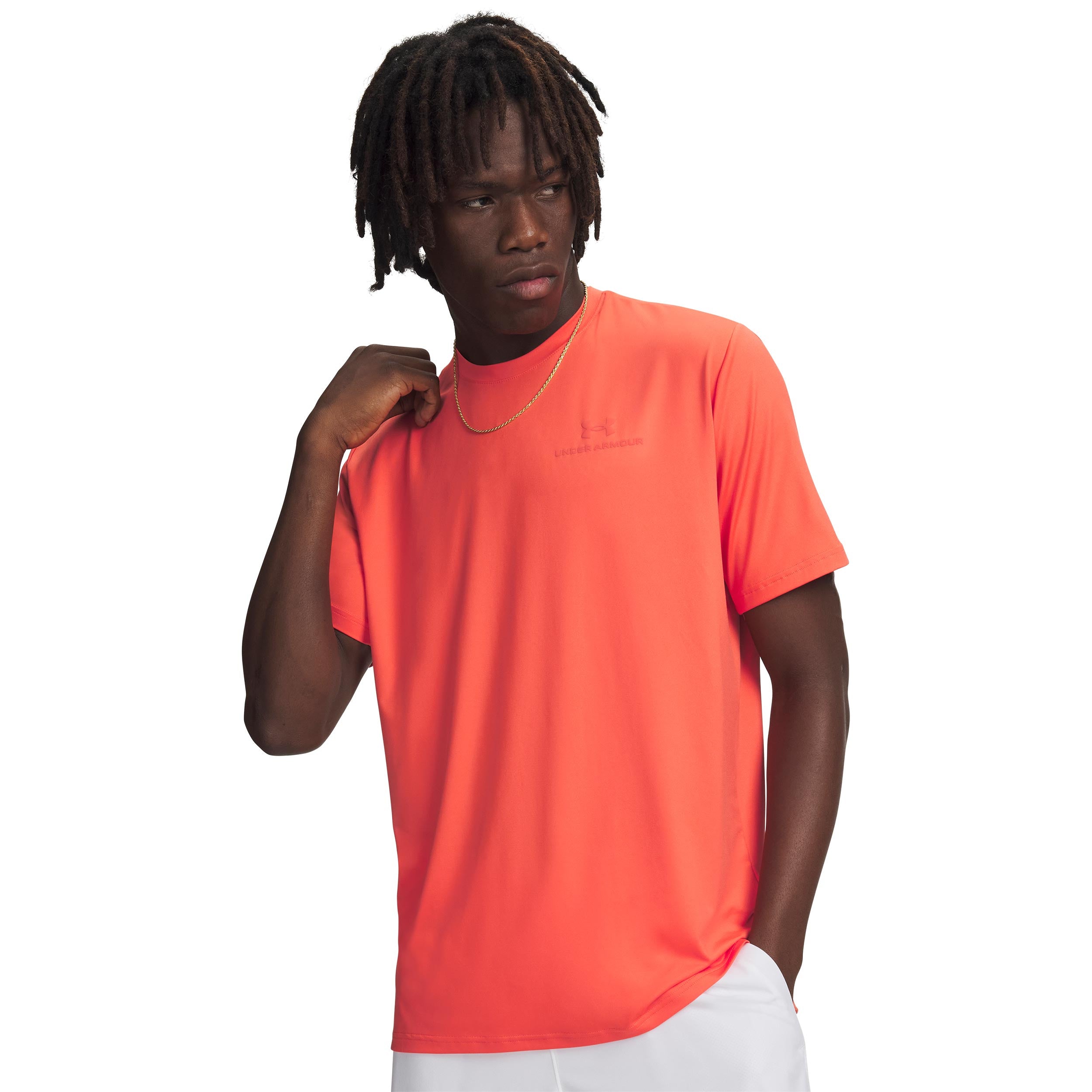 Under Armour Vanish Energy Camiseta de manga corta Hombres-rojo, rojo claro