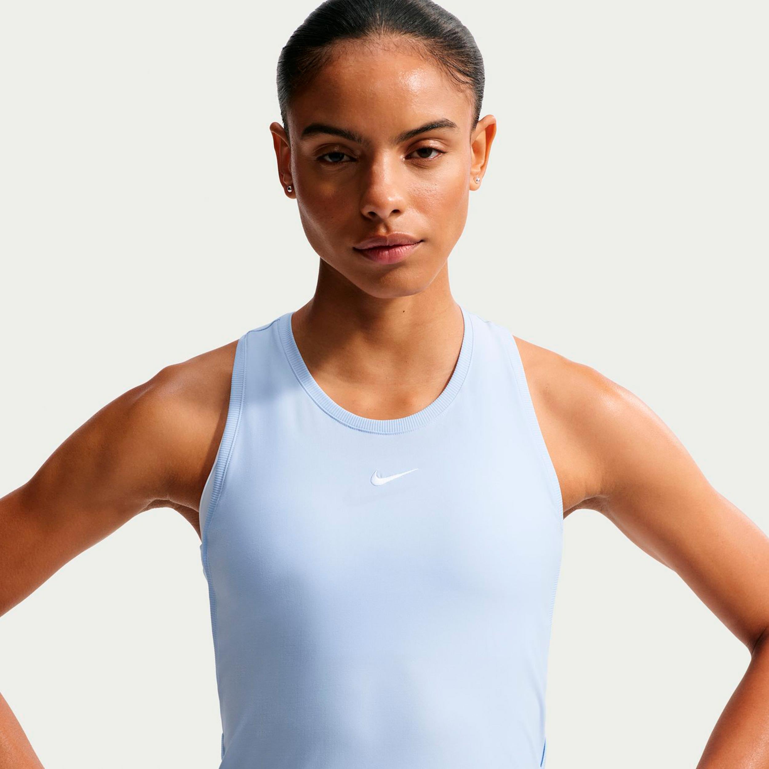 Nike Dri-FIT Victory Camiseta de tirantes Mujeres - azul claro