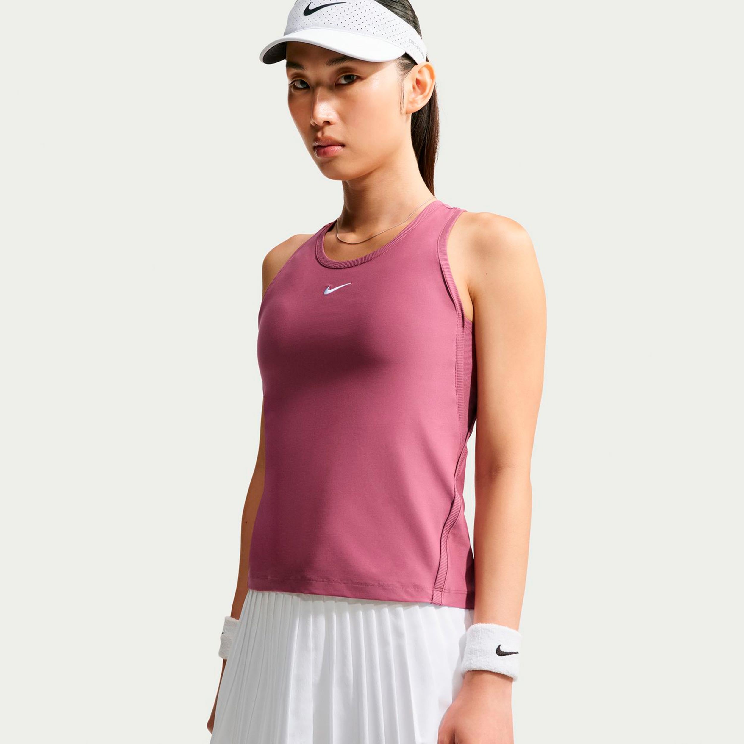 Nike Dri-FIT Victory Camiseta de tirantes Mujeres - malva