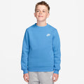 Club Fleece Sudadera Niños - azul claro, blanco